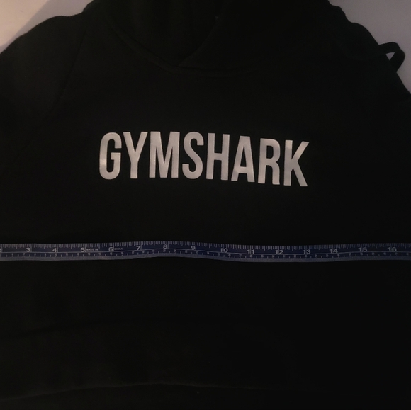 Gymshark Sport Black Cropped Hoodie - Picture 7 of 9